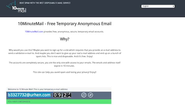 صورة لـ كيفية إرسال رسائل مجهولة على Facebook Messenger | 10-Minutes-Mail-min-DzTechs