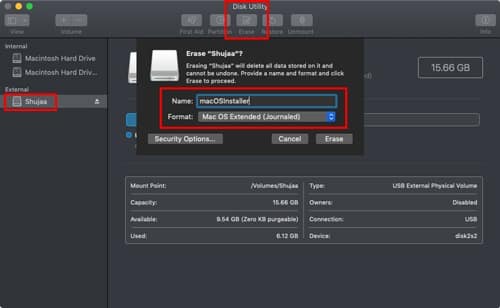 صورة لـ كيفية إنشاء مثبّت USB قابل للتمهيد لنظام MacOS | 1_macOS-Installer-Disk-Utility-min-DzTechs