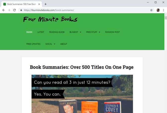 صورة لـ أفضل البدائل لـ blinkist لقراءة المزيد من الكتب هذا العام على Android و iOS | 3-1-min-DzTechs