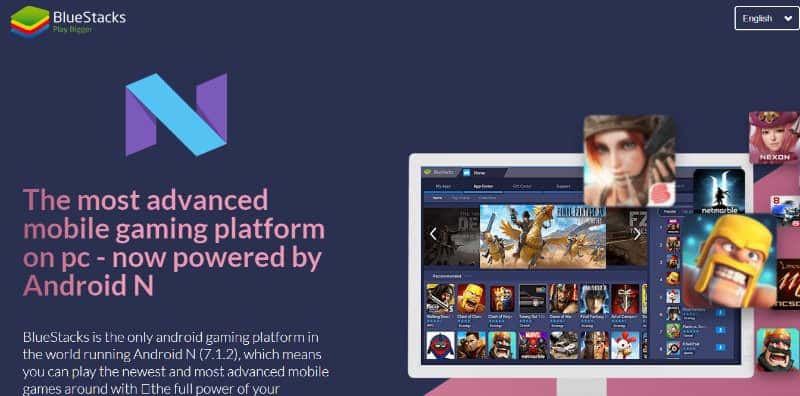 صورة لـ المشروعات الرائعة التي تتيح لك تشغيل Android على جهاز الكمبيوتر | 6-Android-Projects-Android-to-PC-BlueStacks-min-DzTechs