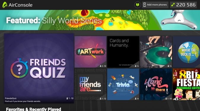 صورة لـ تعرف قليلاً الآن على تطبيقات Android TV المفيدة التي يجب على الجميع تجربتها | AirConsole-1-min-DzTechs