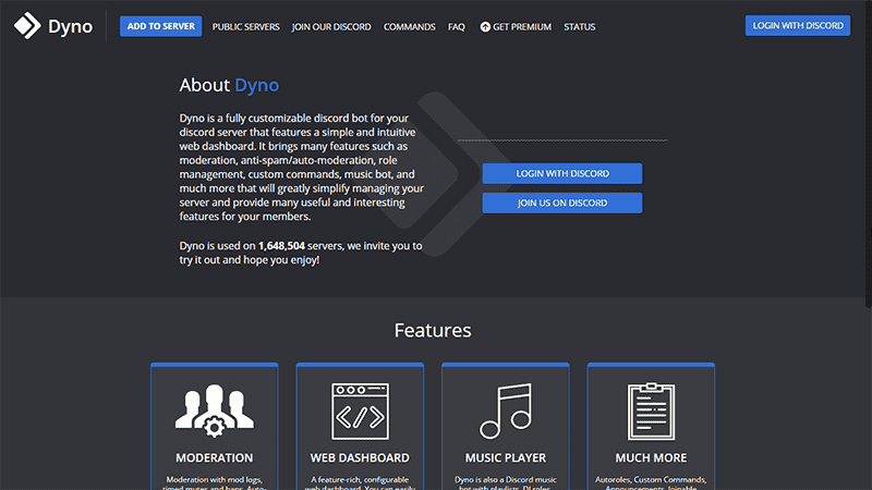 صورة لـ أفضل الروبوتات على Discord لتحسين تجربة الخادم الخاص بك | Best-Discord-Bots-Dyno-min-DzTechs