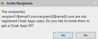 صورة لـ كيفية تشفير الملفات بسهولة دون كلمة مرور باستخدام Cloak Encrypt | Error-cloak-min-DzTechs