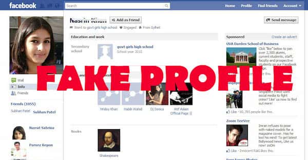صورة لـ كيفية إرسال رسائل مجهولة على Facebook Messenger | Facebook-fake-profile-min-DzTechs