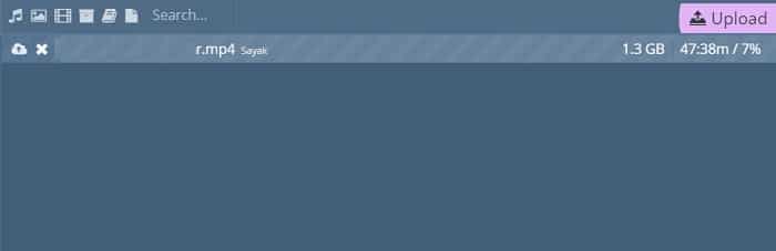 صورة لـ طرق سهلة وسريعة لإرسال ومشاركة الملفات الكبيرة عبر الإنترنت | File-transfer-wait-Volafile-min-DzTechs