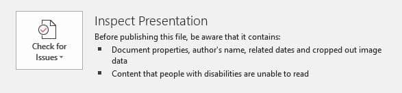 صورة لـ نصائح مفيدة لتقليل حجم ملف عرض PowerPoint التقديمي | Reduce-size-powerpoint-image-edits-check-issues-min-DzTechs