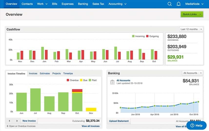 صورة لـ أفضل تطبيقات المُحاسبة المالية لتسهيل إدارة أعمال الشركات الصغيرة والعمال المُستقلين | Screenshot-2019-07-02-at-4.13.44-pm-min-DzTechs