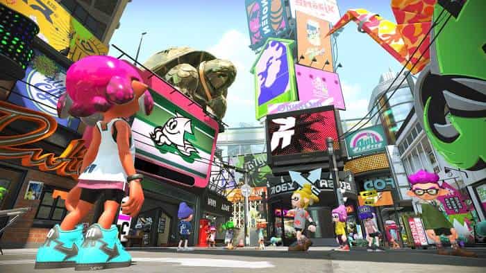 صورة لـ أفضل الألعاب التعاونية على الإنترنت للعبها مع الغرباء لـ Nintendo Switch | Switch-Coop-Splatoon-min-DzTechs