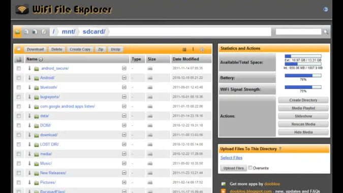صورة لـ تعرف قليلاً الآن على تطبيقات Android TV المفيدة التي يجب على الجميع تجربتها | WiFi-File-Explorer-1-min-DzTechs