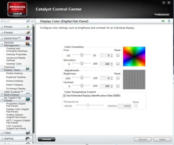 صورة لـ كيف يمكن بسهولة معايرة الألوان والسطوع والتشبع لشاشة العرض في Windows 10 | a33-601x500-min-DzTechs
