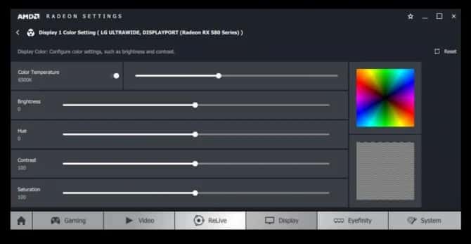صورة لـ كيف يمكن بسهولة معايرة الألوان والسطوع والتشبع لشاشة العرض في Windows 10 | a34-670x347-min-DzTechs