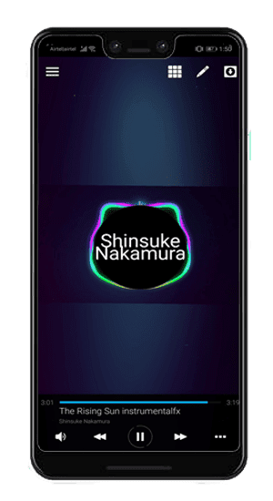 صورة لـ كيفية رفع ملف صوتي على YouTube بمجموعة من الطرق | avee-music-player-min-DzTechs