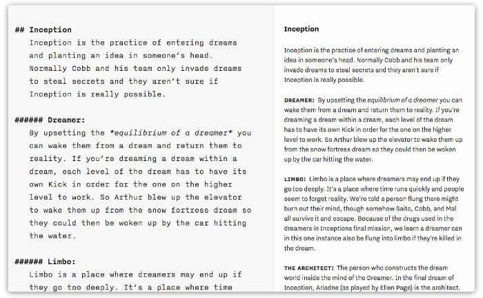 صورة لـ أفضل بدائل Evernote لتدوين الملاحظات المدهشة | best-evernote-alternatives-ia-writer-min-DzTechs