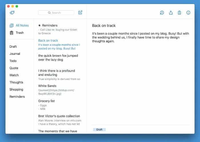 صورة لـ أفضل بدائل Evernote لتدوين الملاحظات المدهشة | best-evernote-alternatives-simplenote-min-DzTechs