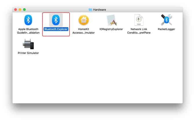 صورة لـ كيفية تحسين جودة صوت أجهزة Bluetooth على Android و MacOS مع aptX | bluetooth-explorer-min-DzTechs