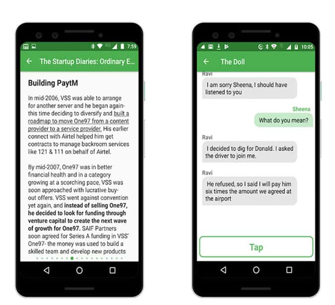 صورة لـ أفضل البدائل لـ blinkist لقراءة المزيد من الكتب هذا العام على Android و iOS | bookbhook-2-min-DzTechs