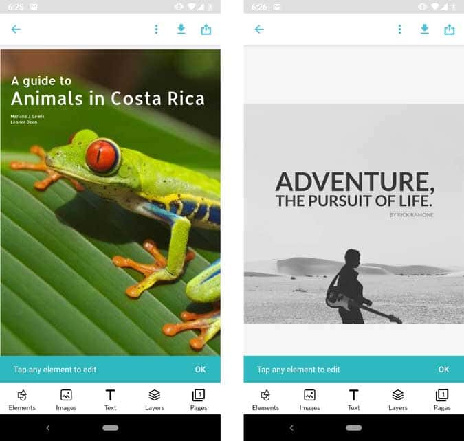 صورة لـ أفضل تطبيقات انشاء الملصقات لأجهزة Android و iOS | desygner-min-DzTechs