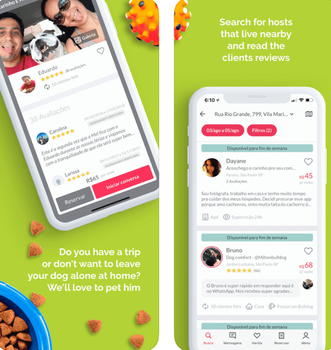 صورة لـ أفضل تطبيقات المشي مع الكلاب لكسب المال والتواصل مع أصحاب الحيوانات الأليفة | doghero-min-DzTechs