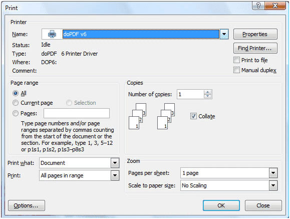 صورة لـ أفضل البرامج المجانية لتحويل ملفات VCE إلى PDF | dopdf-vce-to-pdf-converter-min-DzTechs