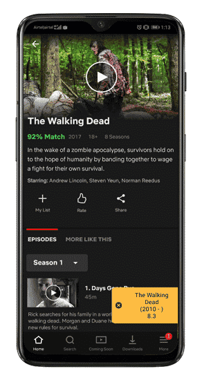 صورة لـ بعض النصائح والحيل لـ Netflix لكل من يُشاهد هذه الخدمة على الهاتف المحمول | flutter-popup-min-DzTechs
