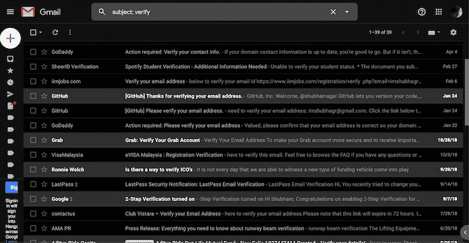 صورة لـ طرق للعثور على جميع الحسابات المُرتبطة بعنوان بريدك الإلكتروني أو رقم هاتفك | gmail-subject-search-verification-min-DzTechs