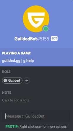 صورة لـ أفضل الروبوتات على Discord لتحسين تجربة الخادم الخاص بك | guilded-min-DzTechs