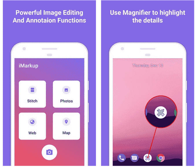صورة لـ أفضل تطبيقات انشاء الملصقات لأجهزة Android و iOS | imarkup-min-DzTechs