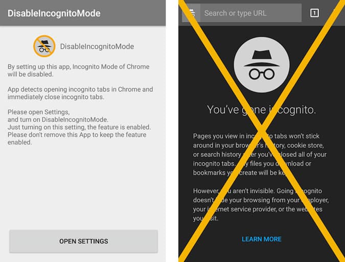 صورة لـ كيفية حجب مواقع الويب على Android دون الحاجة لصلاحيات الروت على هاتفك | incognito-DzTechs