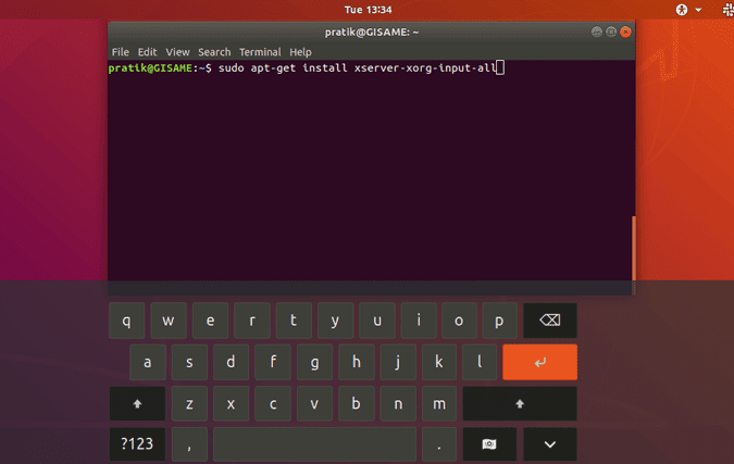 صورة لـ كيفية إصلاح لوحة المفاتيح لا تعمل في Ubuntu 18.04 بعد الترقية | install-xserver-min-DzTechs
