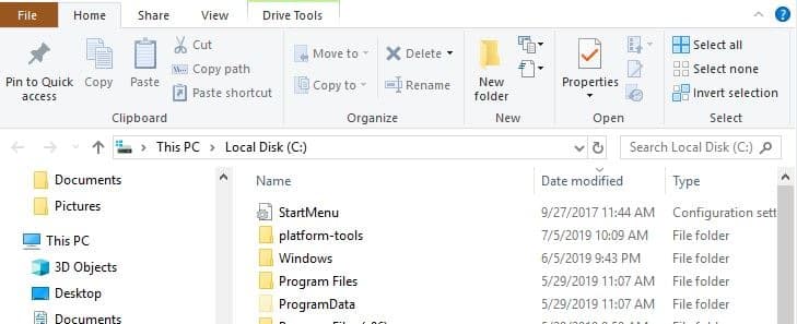 صورة لـ كيفية البدء باستخدام Android Debug Bridge (ADB) | installling-ADB-find-platform-tools-min-DzTechs