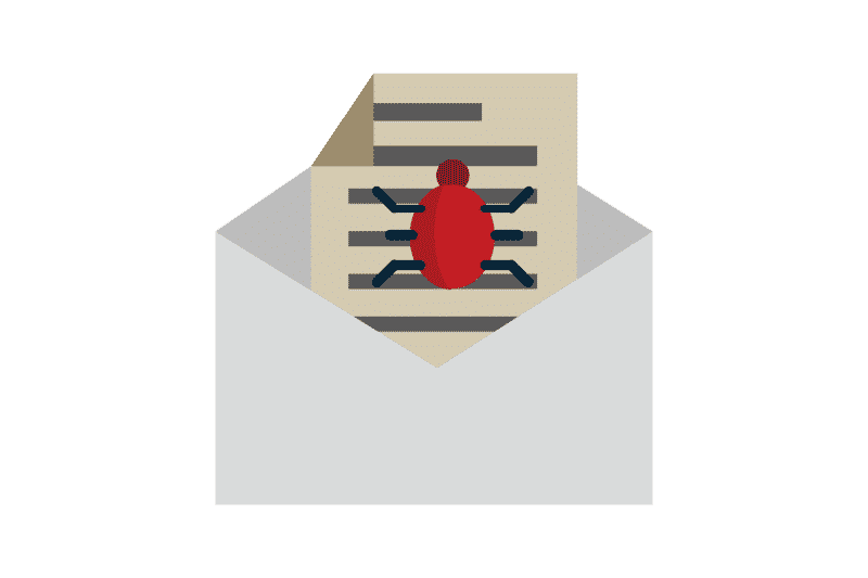 صورة لـ كيفية اكتشاف عملية احتيال عبر الإنترنت باستخدام علامات التحذير السبعة هذه | internet-email-virus-min-DzTechs