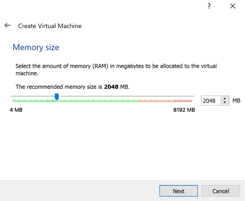 صورة لـ كيفية تثبيت نظام التشغيل macOS مع VirtualBox على Windows | macOS-VirtualBox-Memory-Size-min-DzTechs