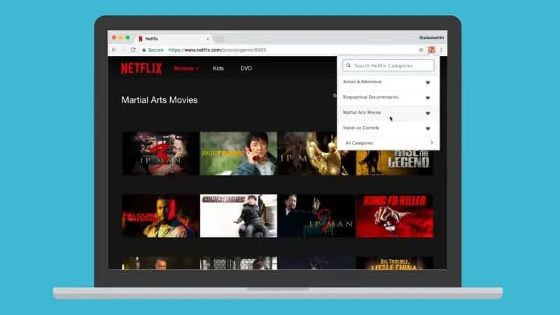 صورة لـ إضافات Chrome لجعل تجربة Netflix الخاصة بك مذهلة | netflix_categories_1499236079570-min-DzTechs