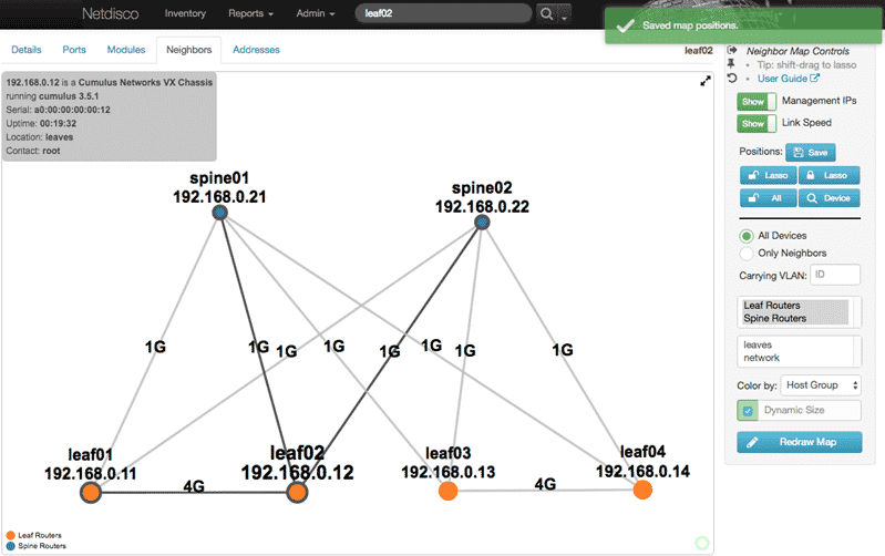 صورة لـ أفضل البرامج المفتوحة المصدر لإدارة و تخطيط الشبكة | network-mapping-software-Netdisco-min-DzTechs