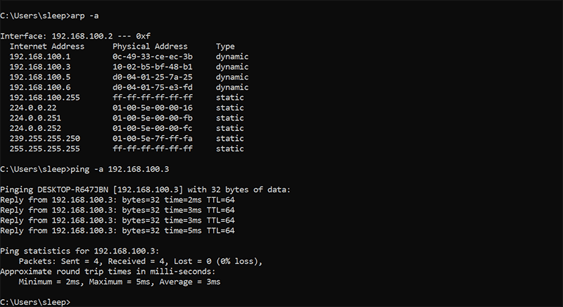 صورة لـ كيفية البحث عن الأجهزة المتصلة على شبكة Wi-Fi الخاصة بك | network-scanning-cmd-min-DzTechs