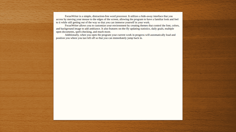 صورة لـ تبحث عن بدائل Scrivener ؟ هنا أفضل برامج كتابة الروايات المجانية | novel-writing-software-focuswriter-min-DzTechs