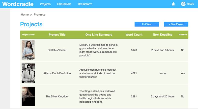 صورة لـ تبحث عن بدائل Scrivener ؟ هنا أفضل برامج كتابة الروايات المجانية | novel-writing-software-wordcradle-min-DzTechs
