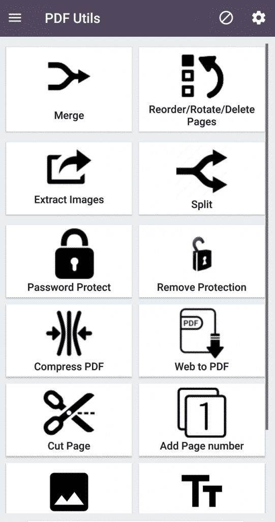 صورة لـ أفضل تطبيقات ضغط ملفات PDF على Android لتقليل حجم PDF | pdf-utils-541x1024-min-DzTechs