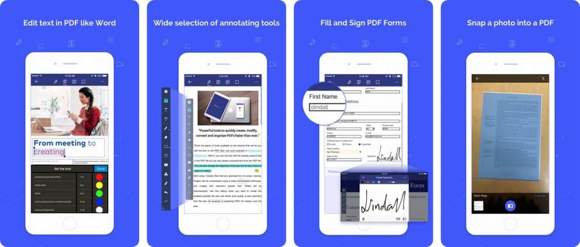 صورة لـ كيفية دمج ملفات PDF متعددة بشكل مجاني على الـ iPhone و iPad | pdfelement-ios-min-DzTechs