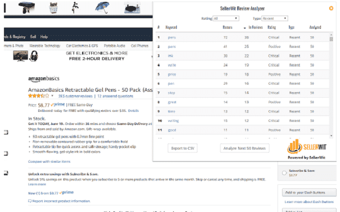 صورة لـ أفضل أدوات تحليل مراجعات Amazon لفهم تقييمات العملاء | sellerwit-min-DzTechs