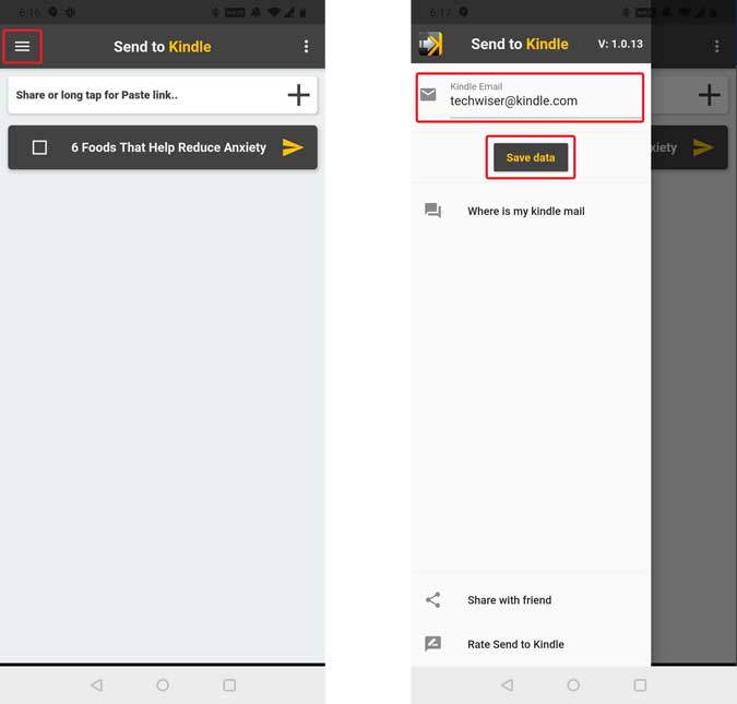 صورة لـ كيفية إرسال المقالات إلى Kindle من نظام Android بسهولة | send-to-kindle-min-DzTechs