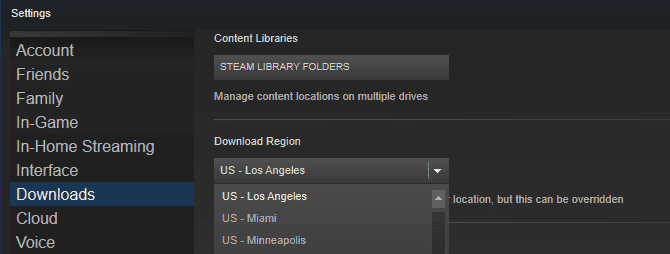 صورة لـ كيفية تحسين و تسريع تنزيلات Steam في Windows 10 | steam_downloads-min-DzTechs