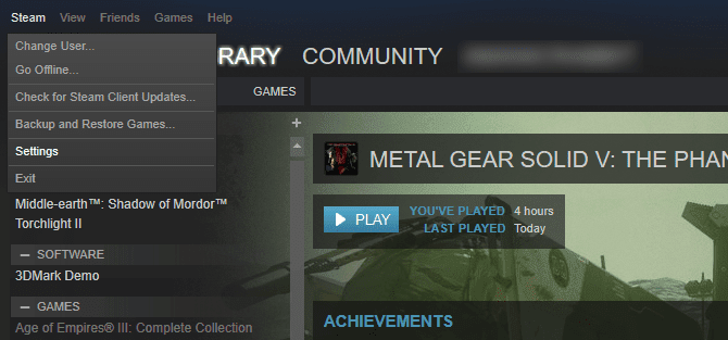 صورة لـ كيفية تحسين و تسريع تنزيلات Steam في Windows 10 | steam_settings_1-min-DzTechs