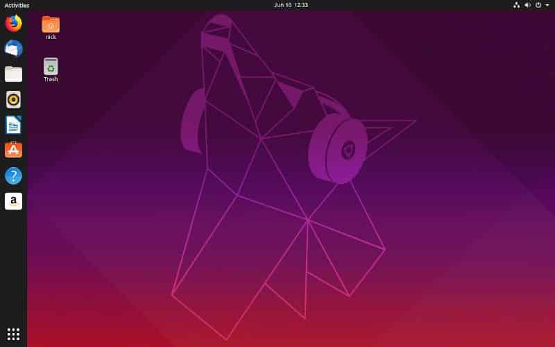 صورة لـ كيفية تمكين ميزة الشفافية الديناميكية على توزيعة Ubuntu | ubuntu-disco-desktop-min-DzTechs