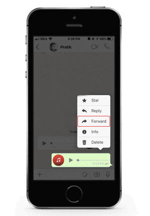 صورة لـ كيفية رفع ملف صوتي على YouTube بمجموعة من الطرق | whatsapp-forward-min-DzTechs