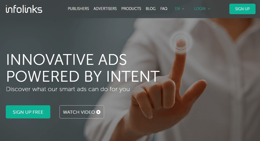 صورة لـ أفضل بدائل Google AdSense لمدونتك: إصدار 2023 | InfoLinks-min-DzTechs