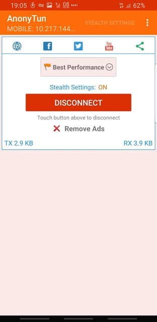صورة لـ طرق مجربة للحصول على انترنت مجانية على شبكة أوريدو Internet Ooridoo Gratuit | Screenshot_20190408-190522_AnonyTun-DzTechs