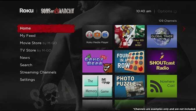 صورة لـ أفضل السمات والمظاهر لتخصيص شاشة Roku الرئيسية مثل المحترفين | Sons-of-Anarchy-DzTechs