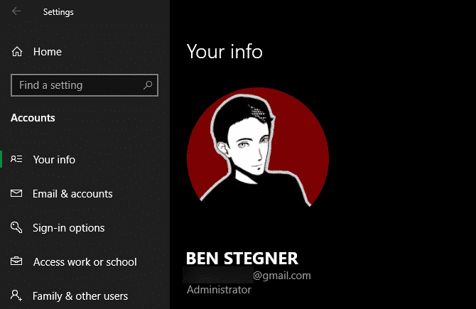 صورة لـ خطأ رفض الوصول إلى المجلد في نظام التشغيل Windows 10؟ 5 إصلاحات سهلة | Windows-10-Admin-User-min-DzTechs