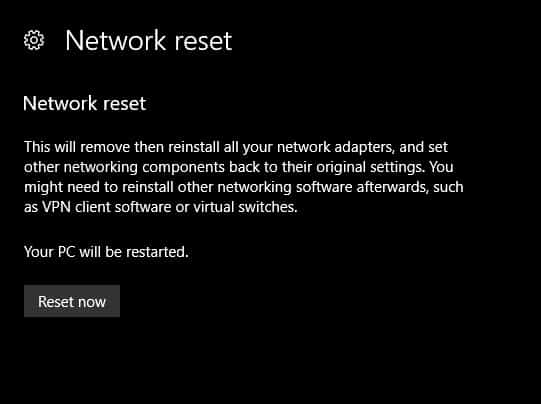 صورة لـ مُتصل بشبكة Wi-Fi ، ولكن لا يوجد اتصال إنترنت في Windows؟ ها هي الإصلاحات! | Windows-Network-Reset-DzTechs